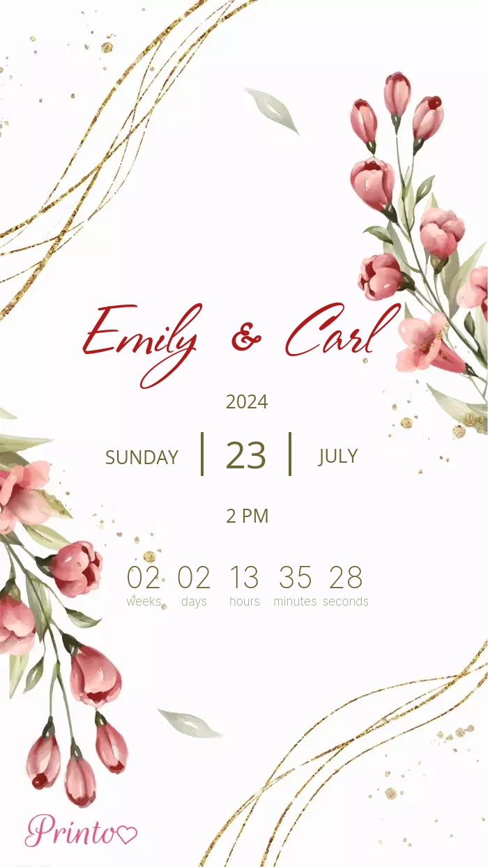 Wedding Invitation - Layout 1