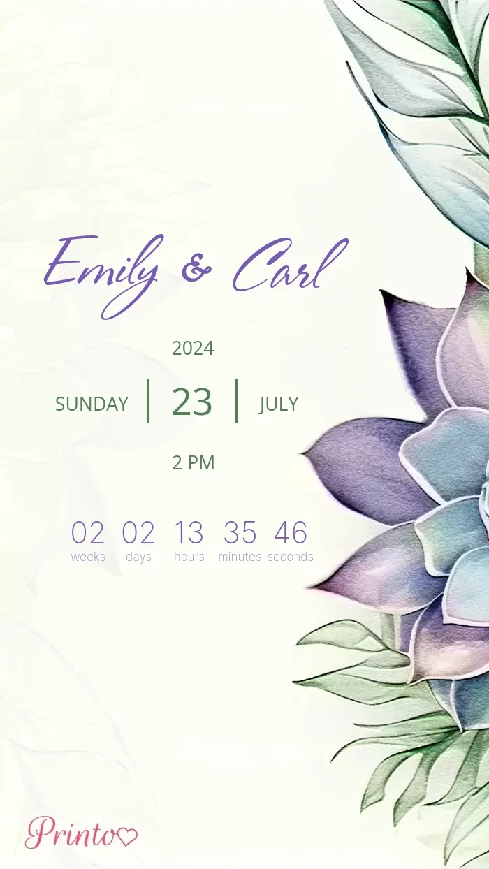 Wedding Invitation - Layout 1