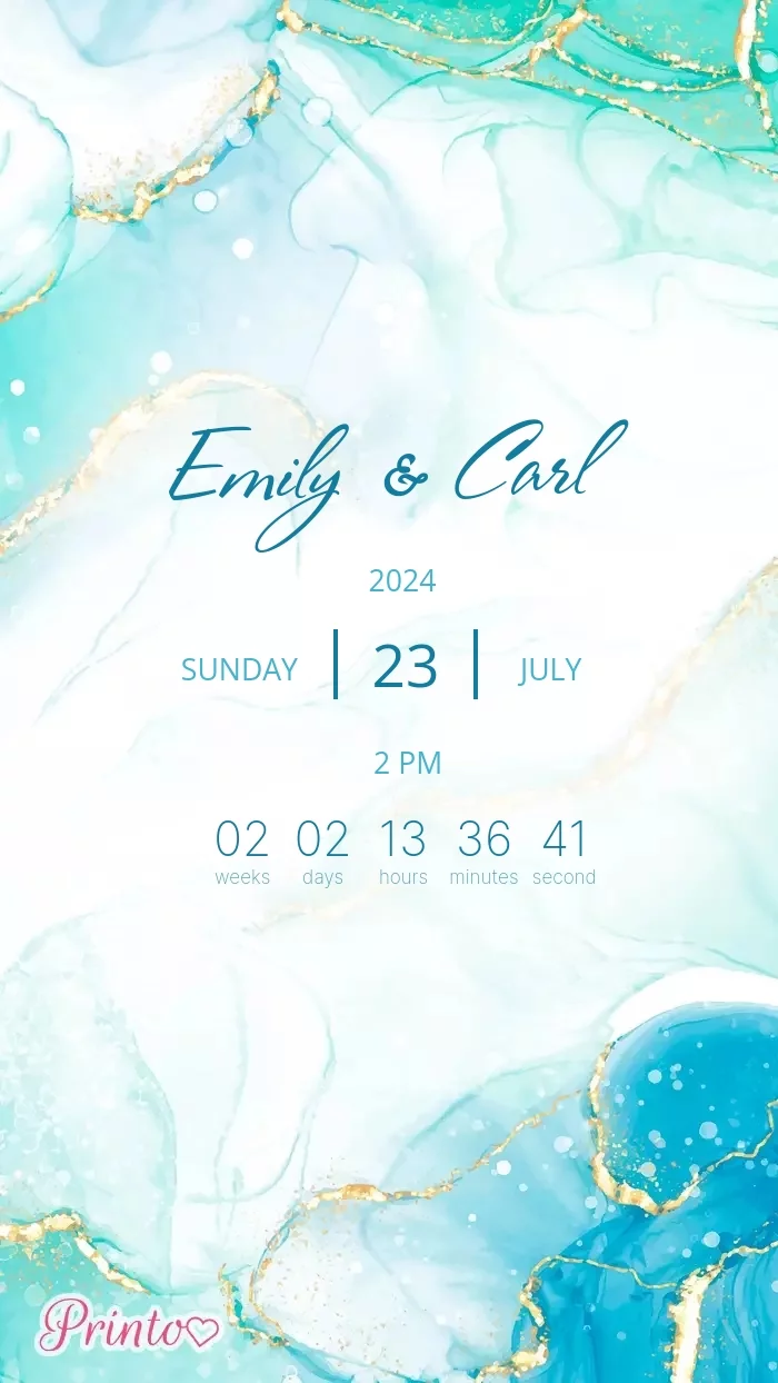 Wedding Invitation - Layout 1