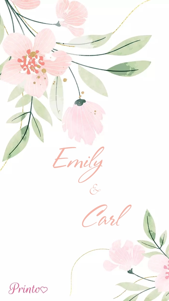 Last Page of Invitation - Layout 1