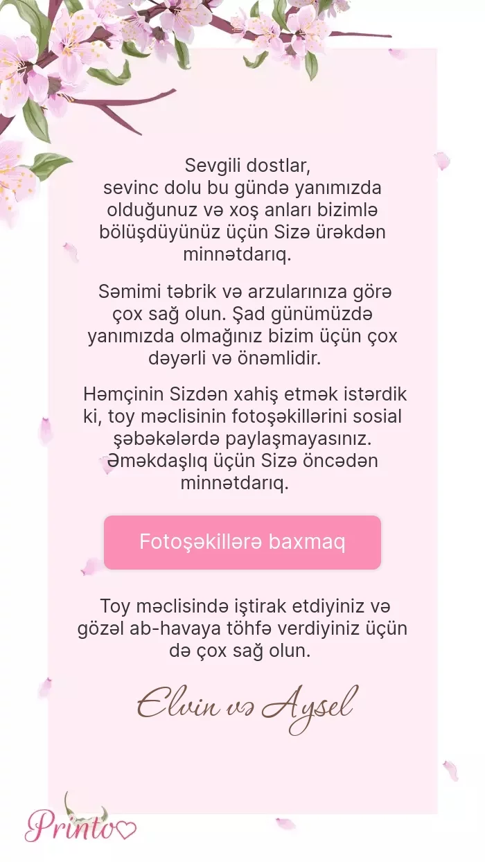 Toy foto hesabatı - Şablon 1