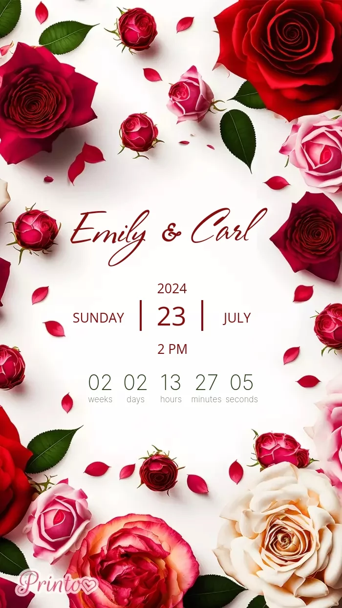 Wedding Invitation - Layout 1