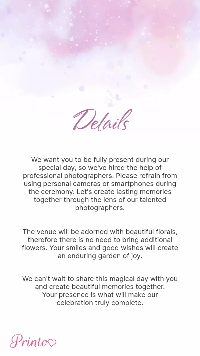 Wedding Information - Layout 1