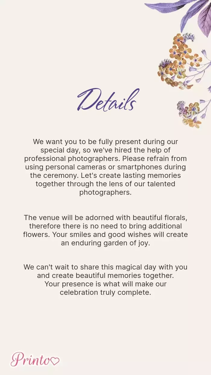 Wedding Information - Layout 1