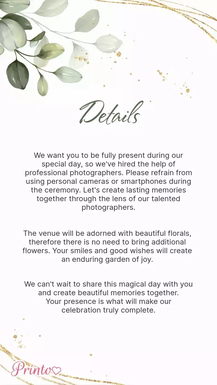 Wedding Information - Layout 1