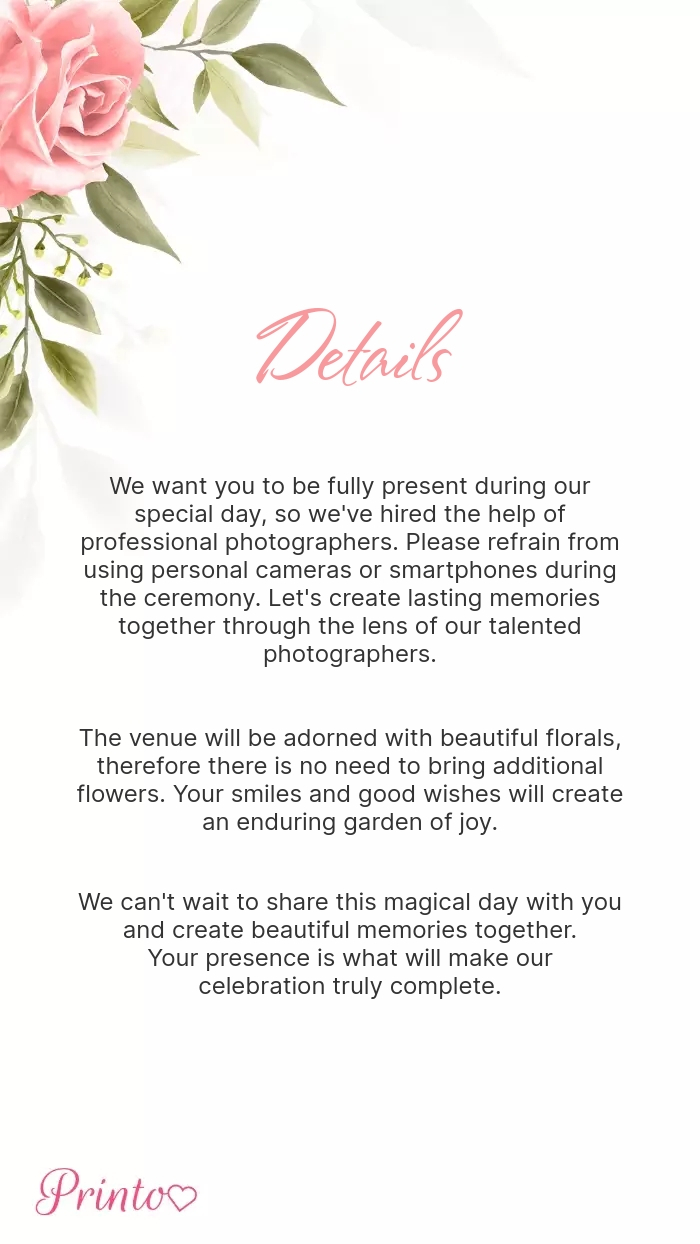 Wedding Information - Layout 1