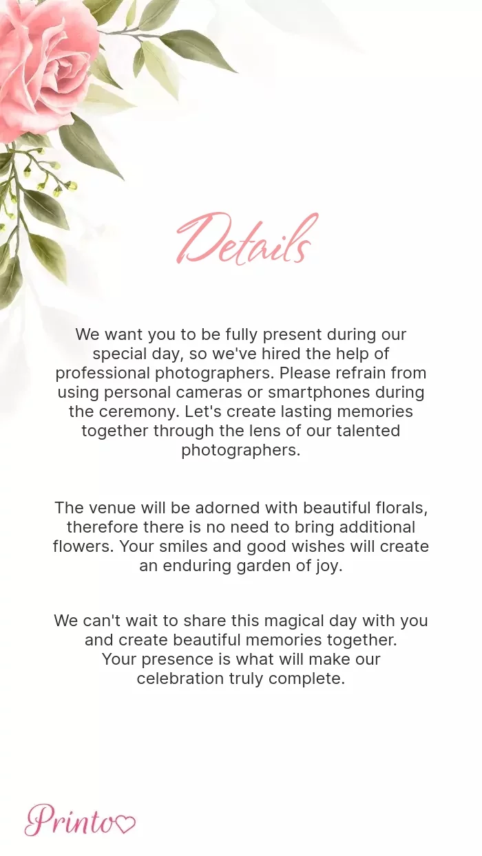 Wedding Information - Layout 1