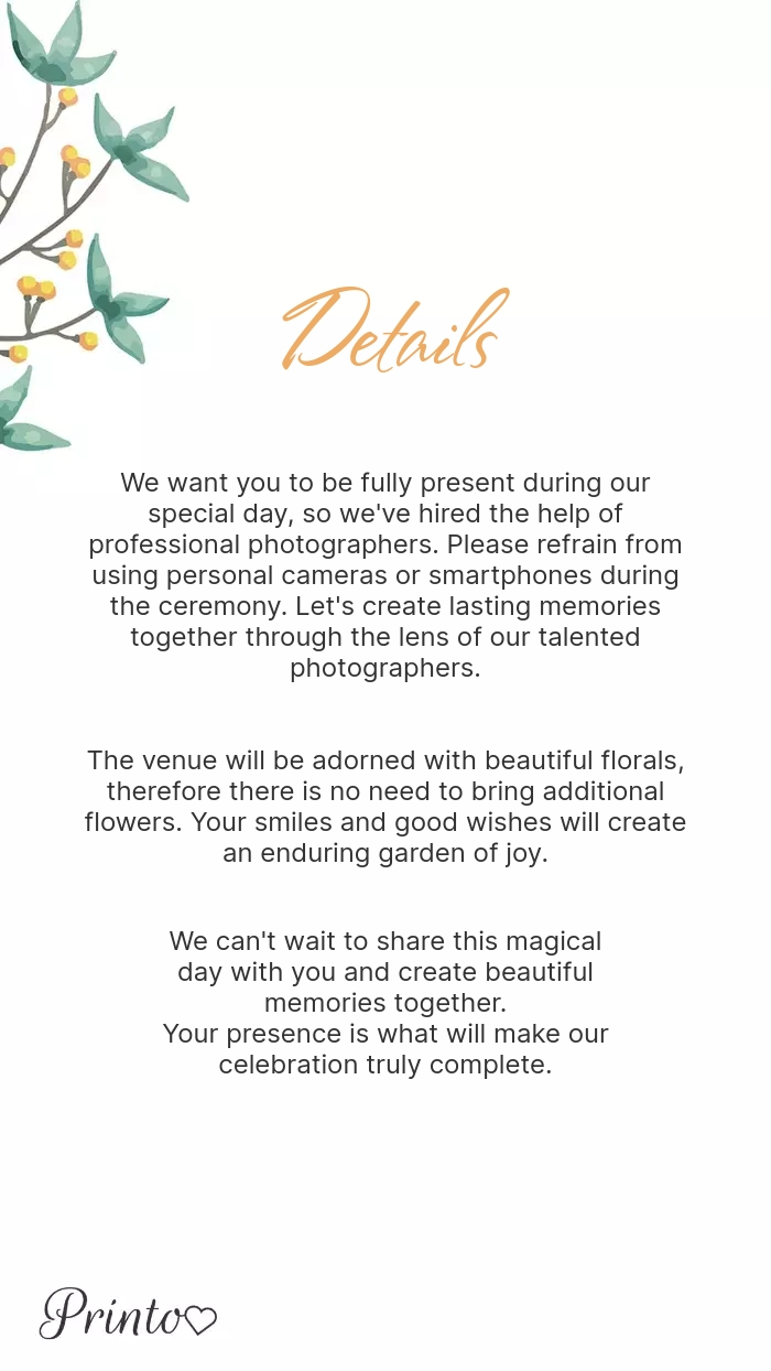 Wedding Information - Layout 1