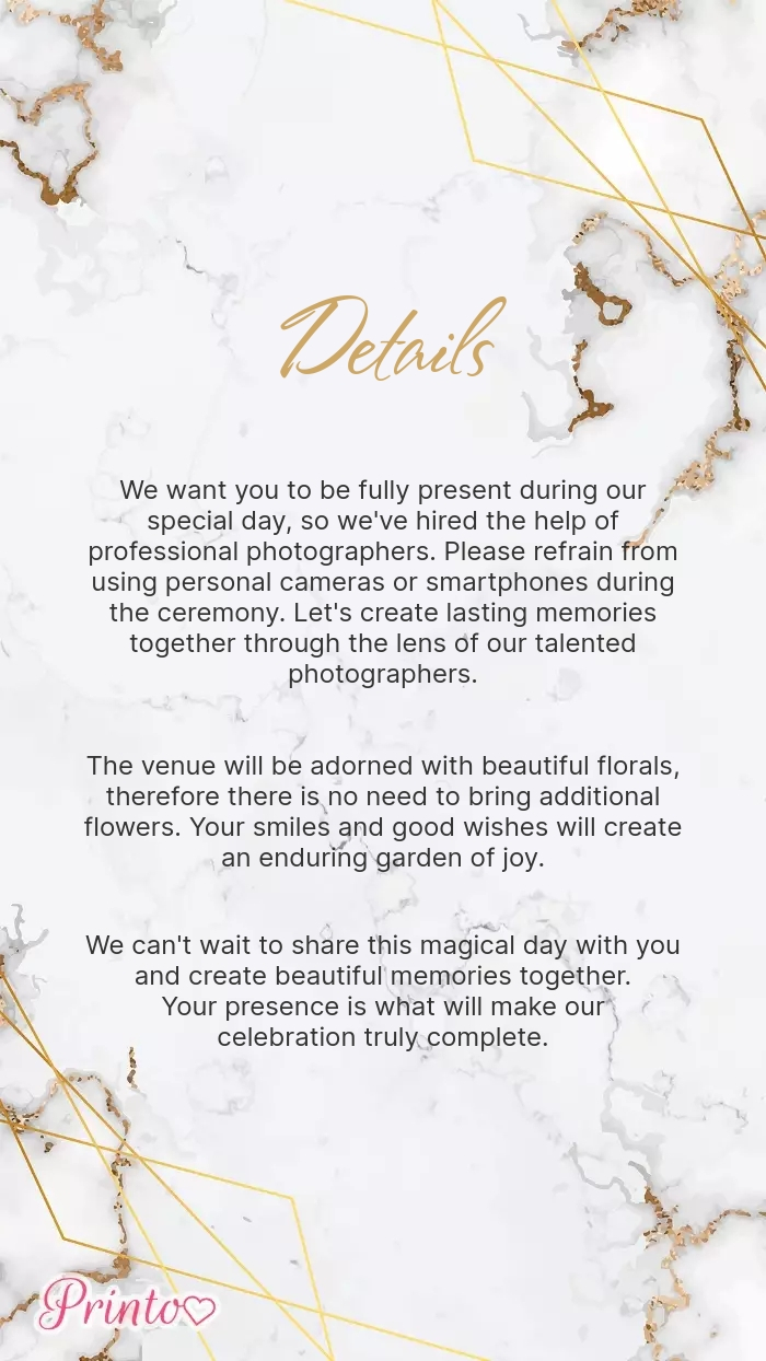 Wedding Information - Layout 1