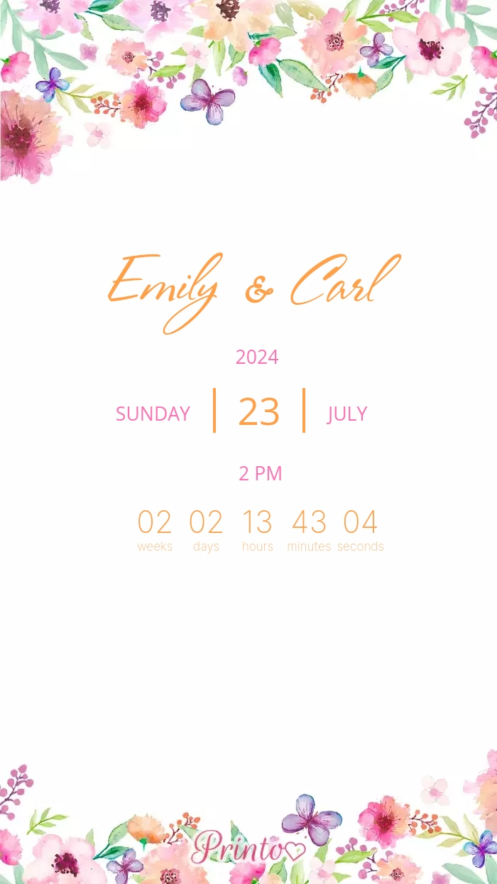 Wedding Invitation - Layout 1