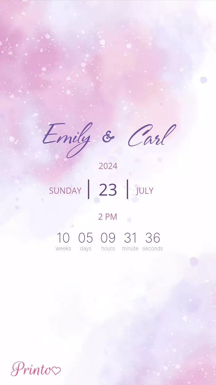 Wedding Invitation - Layout 1