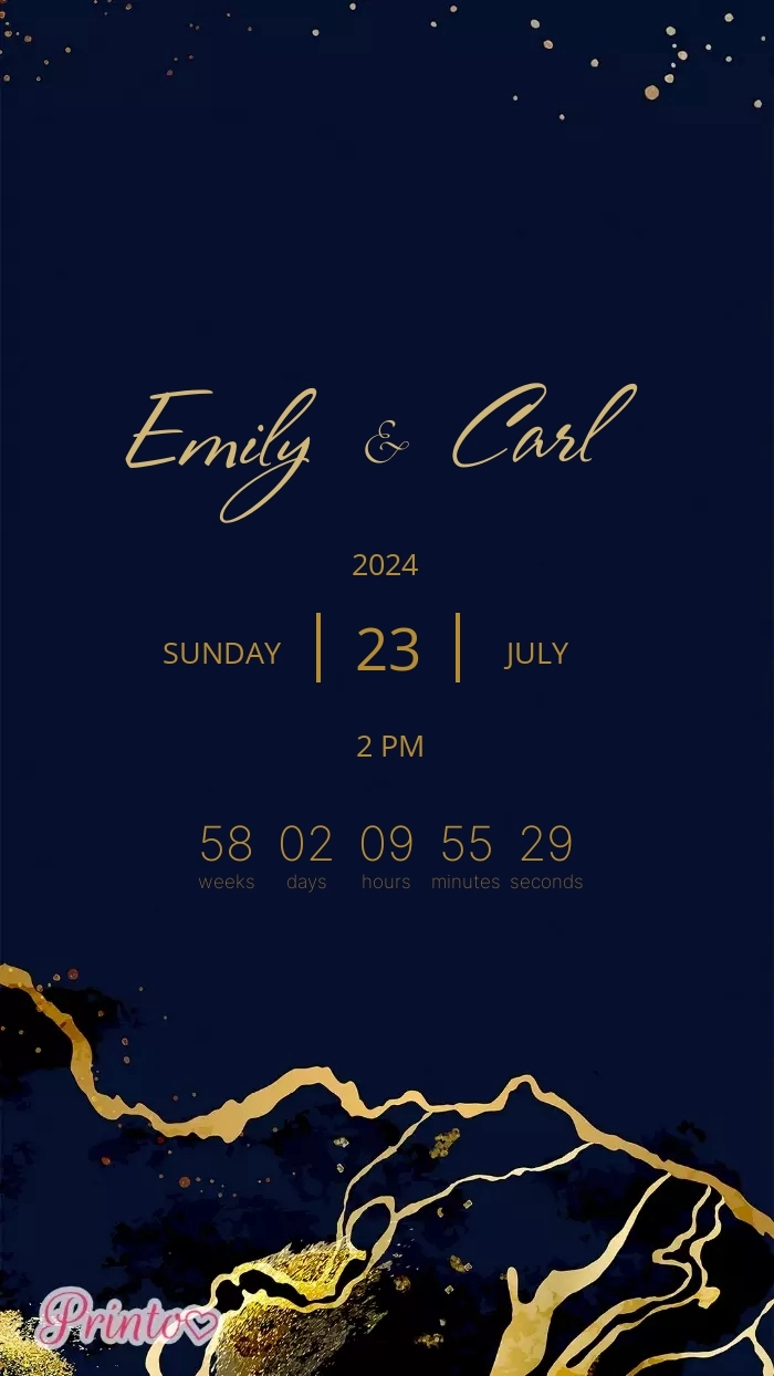 Wedding Invitation - Layout 1