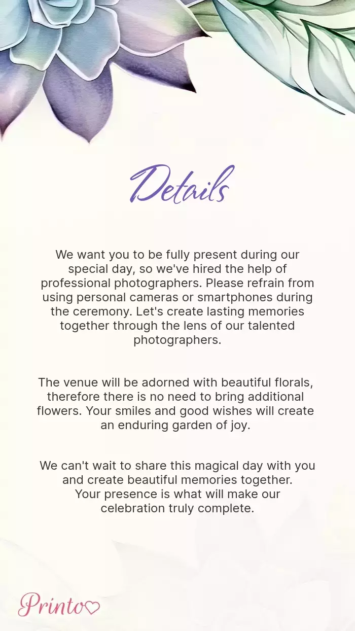 Wedding Information - Layout 1