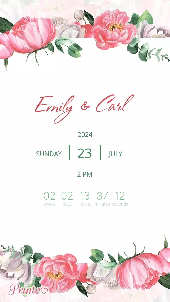 Wedding Invitation - Layout 1