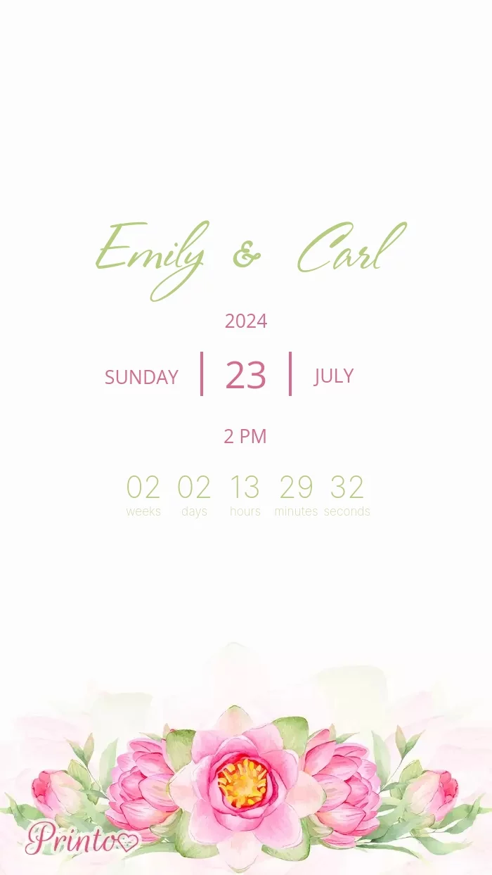 Wedding Invitation - Layout 1