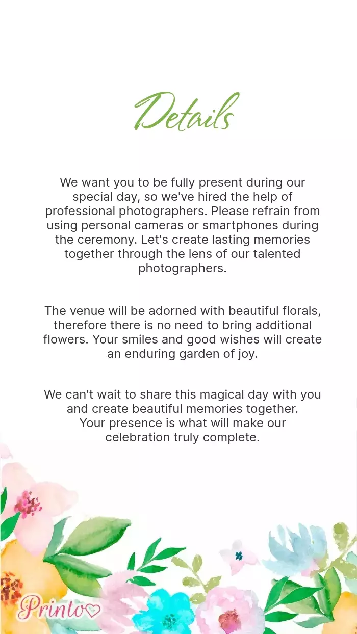 Wedding Information - Layout 1