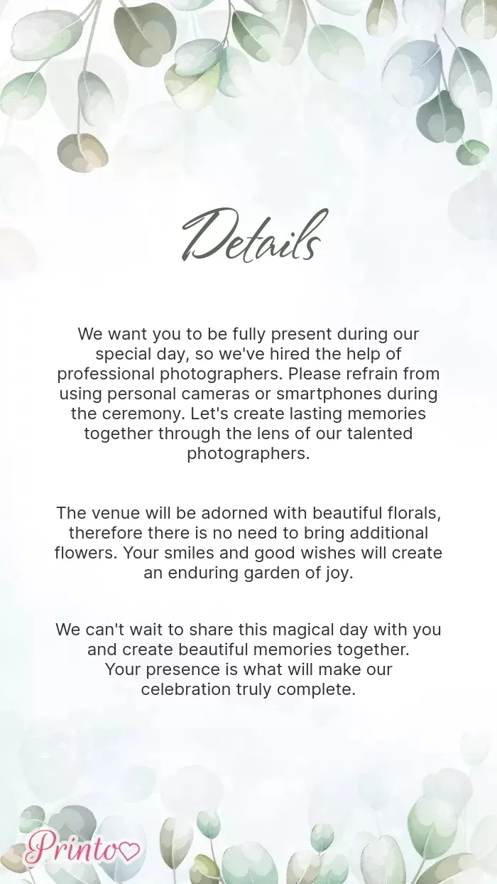 Wedding Information - Layout 1