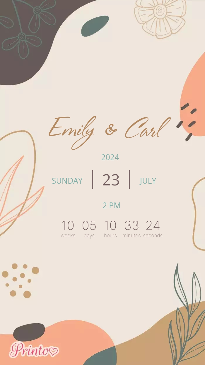 Wedding Invitation - Layout 1