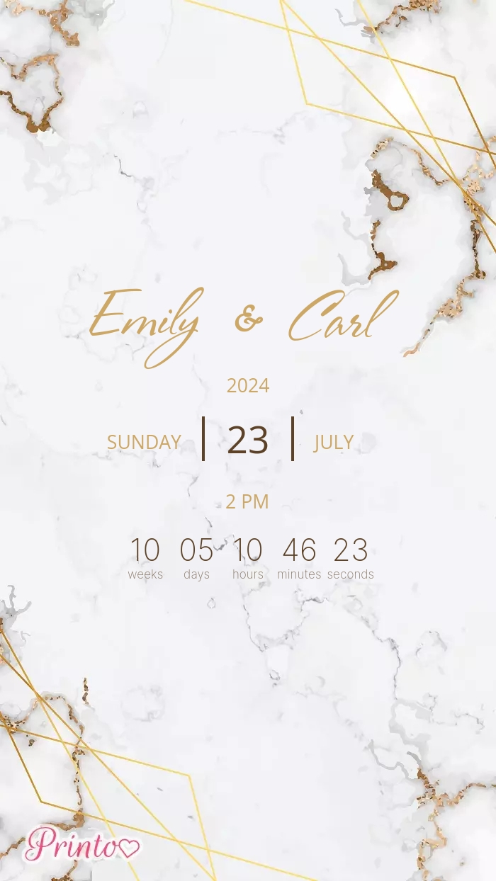 Wedding Invitation - Layout 1