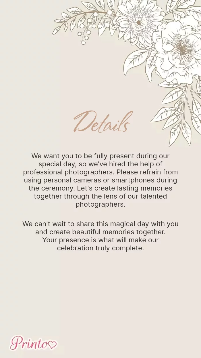 Wedding Information - Layout 1