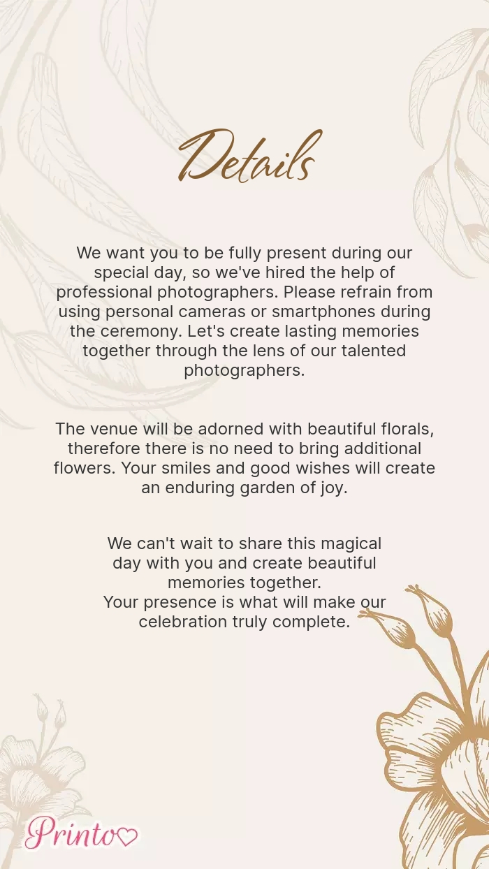 Wedding Information - Layout 1