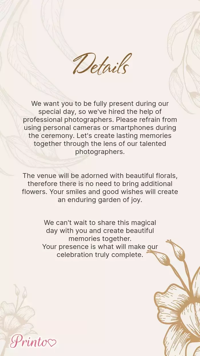 Wedding Information - Layout 1