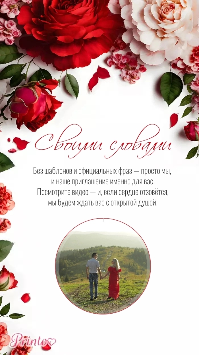 Video circle - Layout 6
