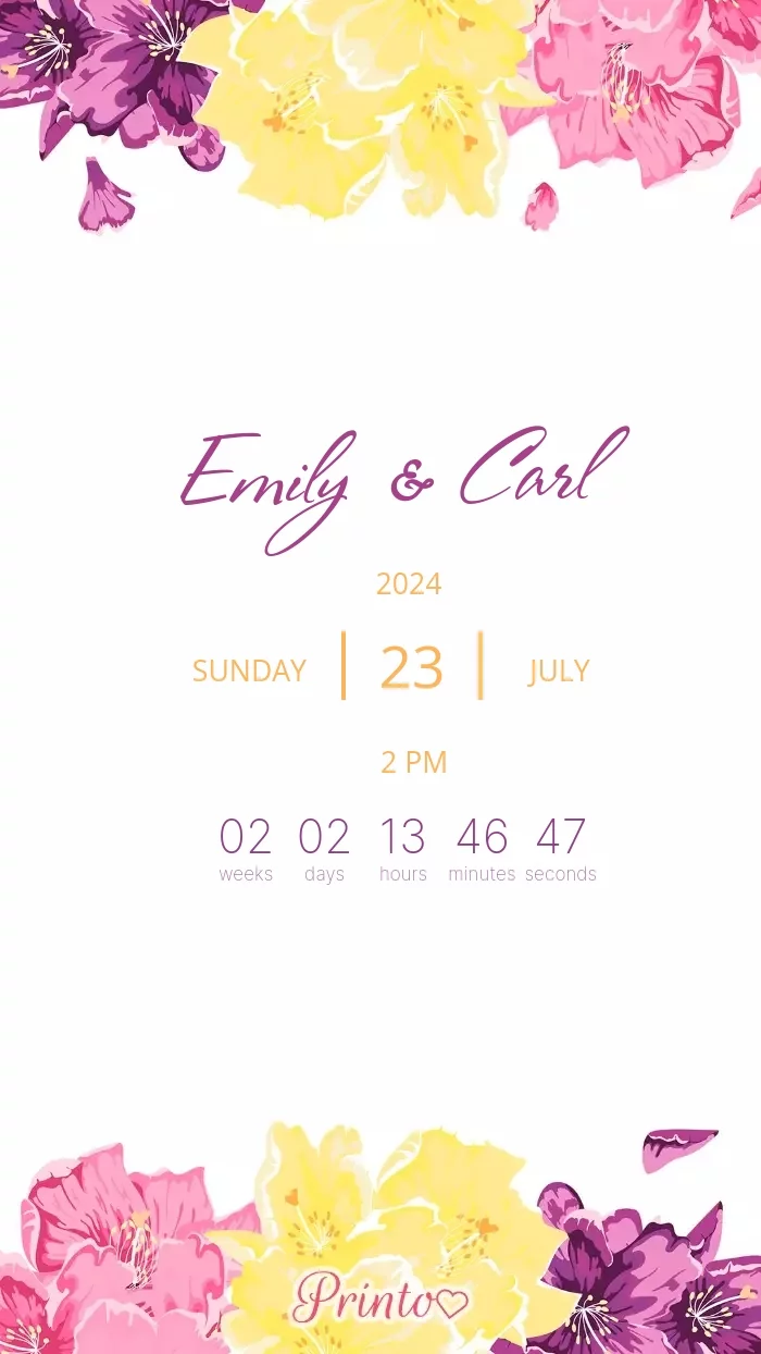 Wedding Invitation - Layout 1