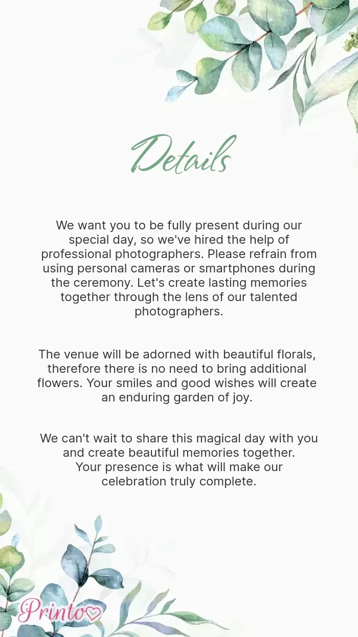 Wedding Information - Layout 1