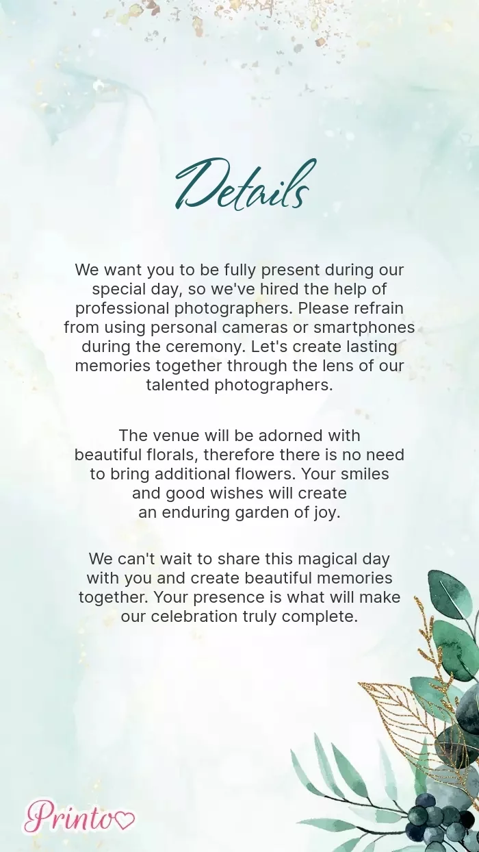 Wedding Information - Layout 1