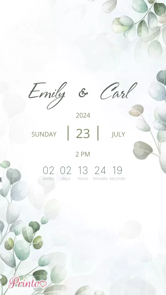 Wedding Invitation - Layout 1