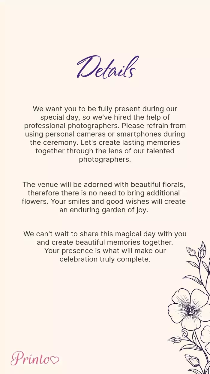 Wedding Information - Layout 1