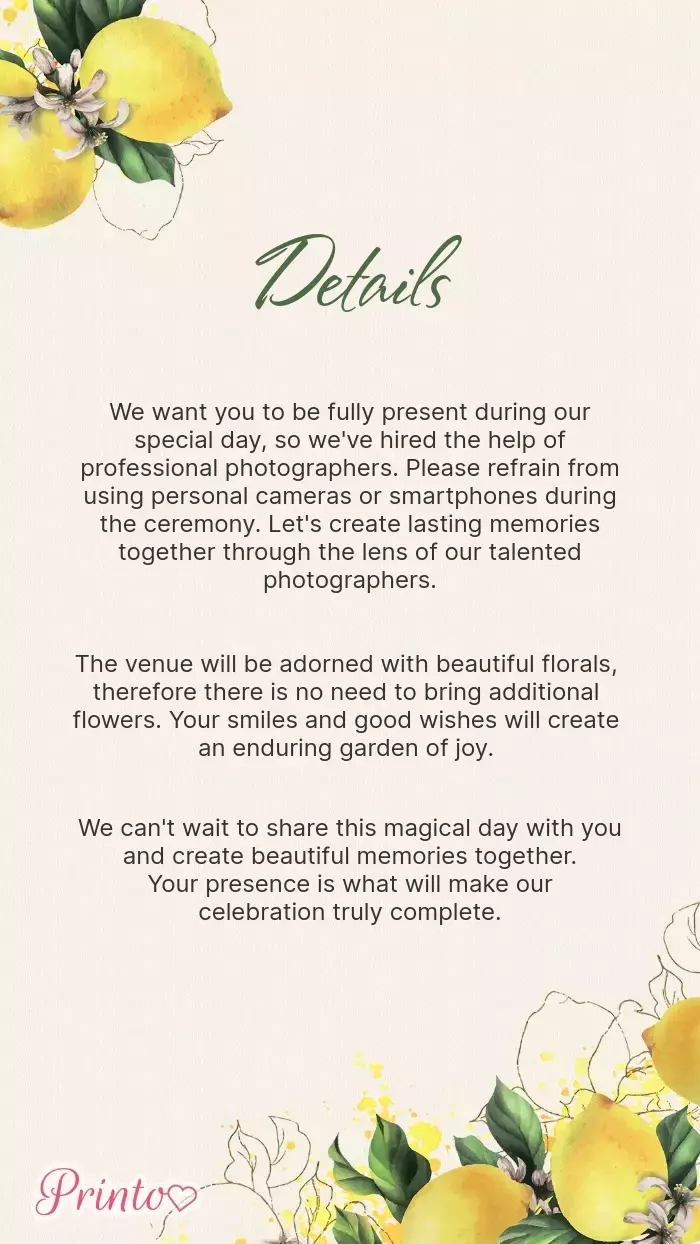 Wedding Information - Layout 1