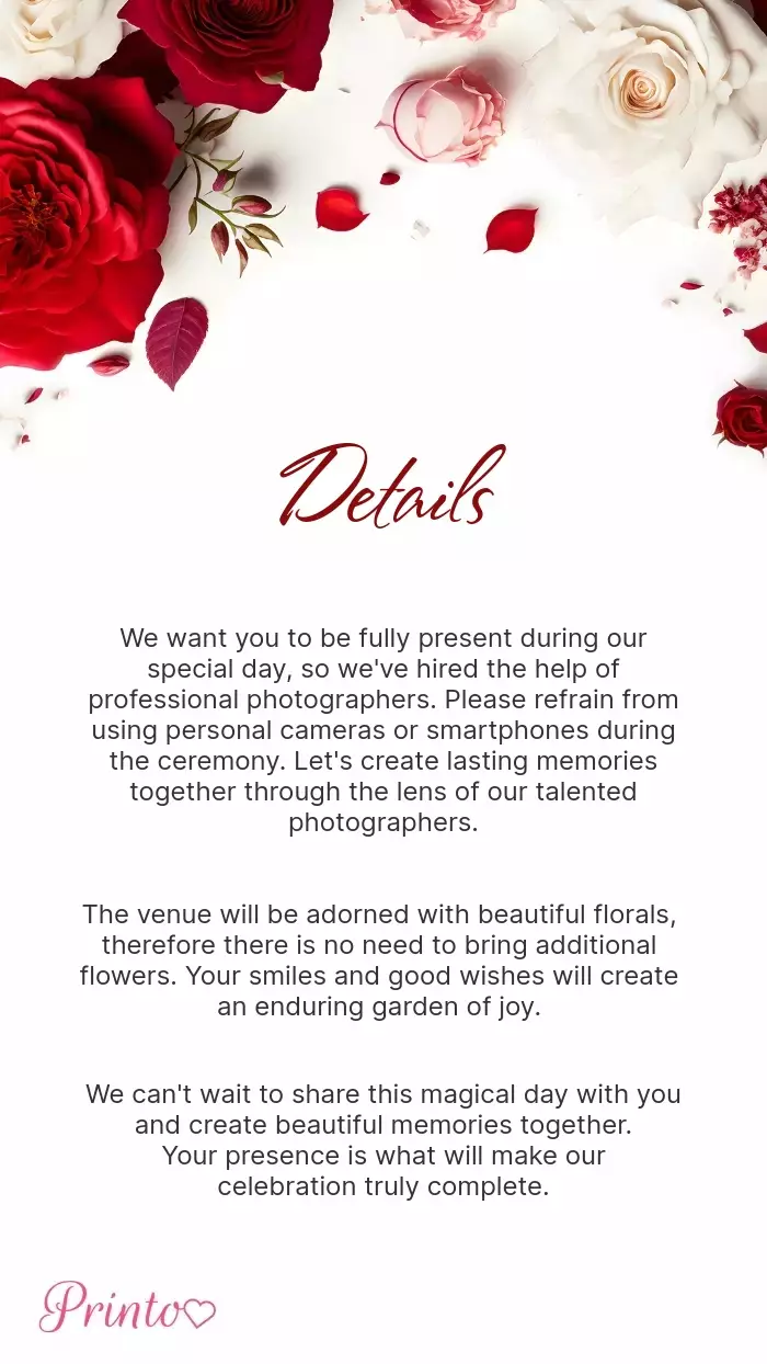 Wedding Information - Layout 1