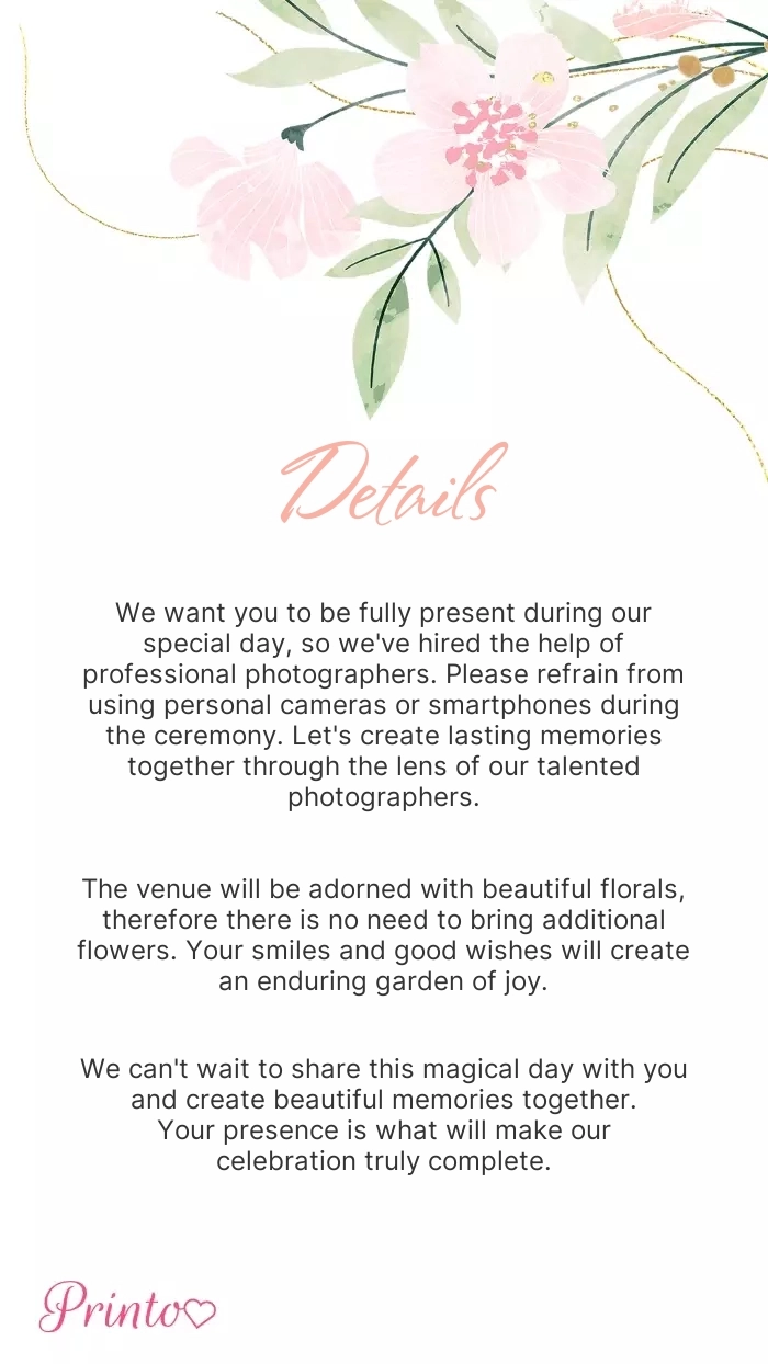 Wedding Information - Layout 1