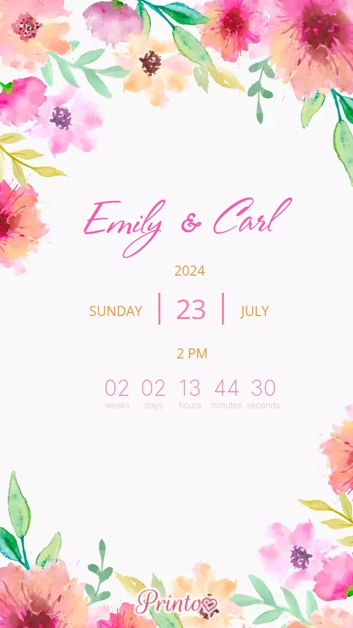 Wedding Invitation - Layout 1