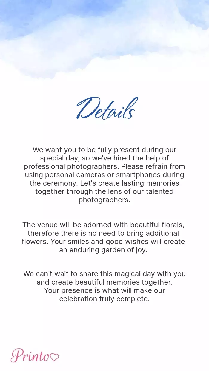 Wedding Information - Layout 1