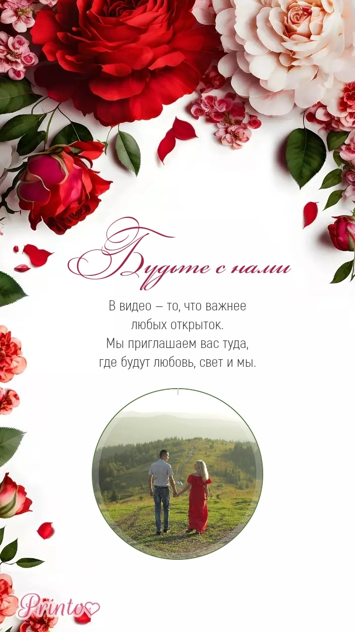 Video circle - Layout 4