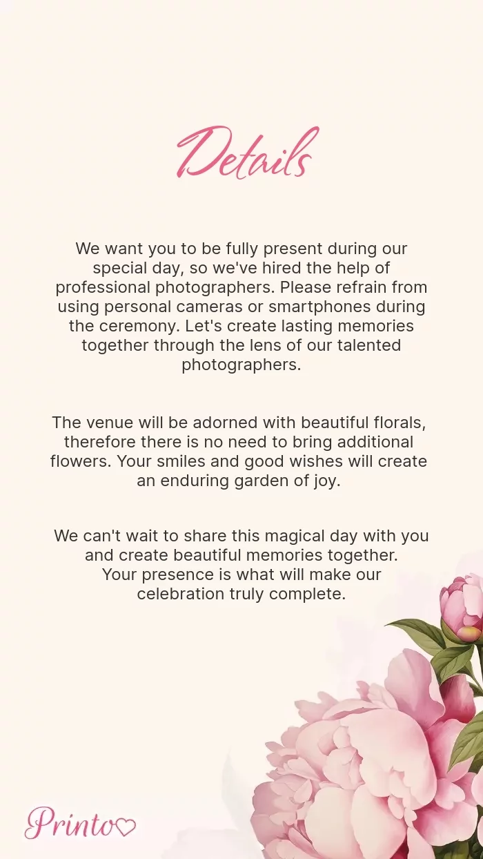 Wedding Information - Layout 1