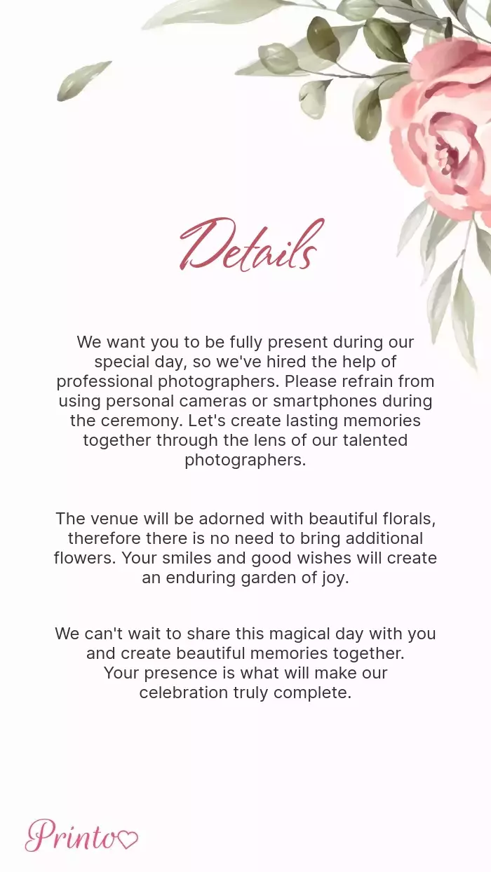 Wedding Information - Layout 1