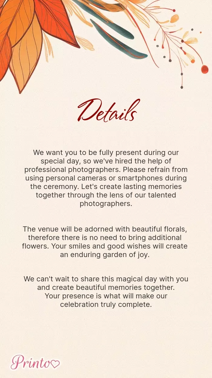 Wedding Information - Layout 1