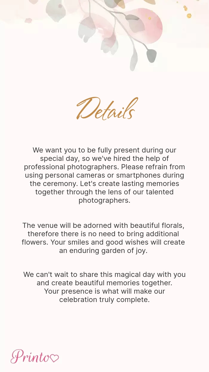 Wedding Information - Layout 1