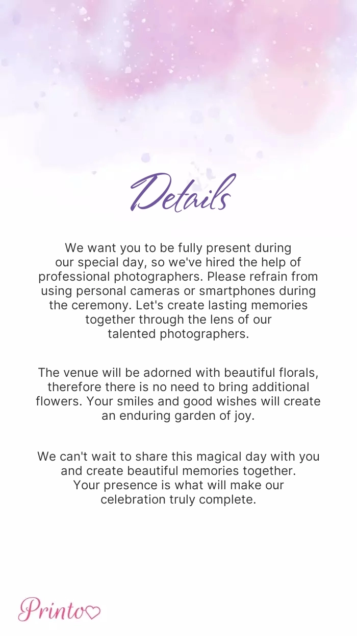 Wedding Information - Layout 1