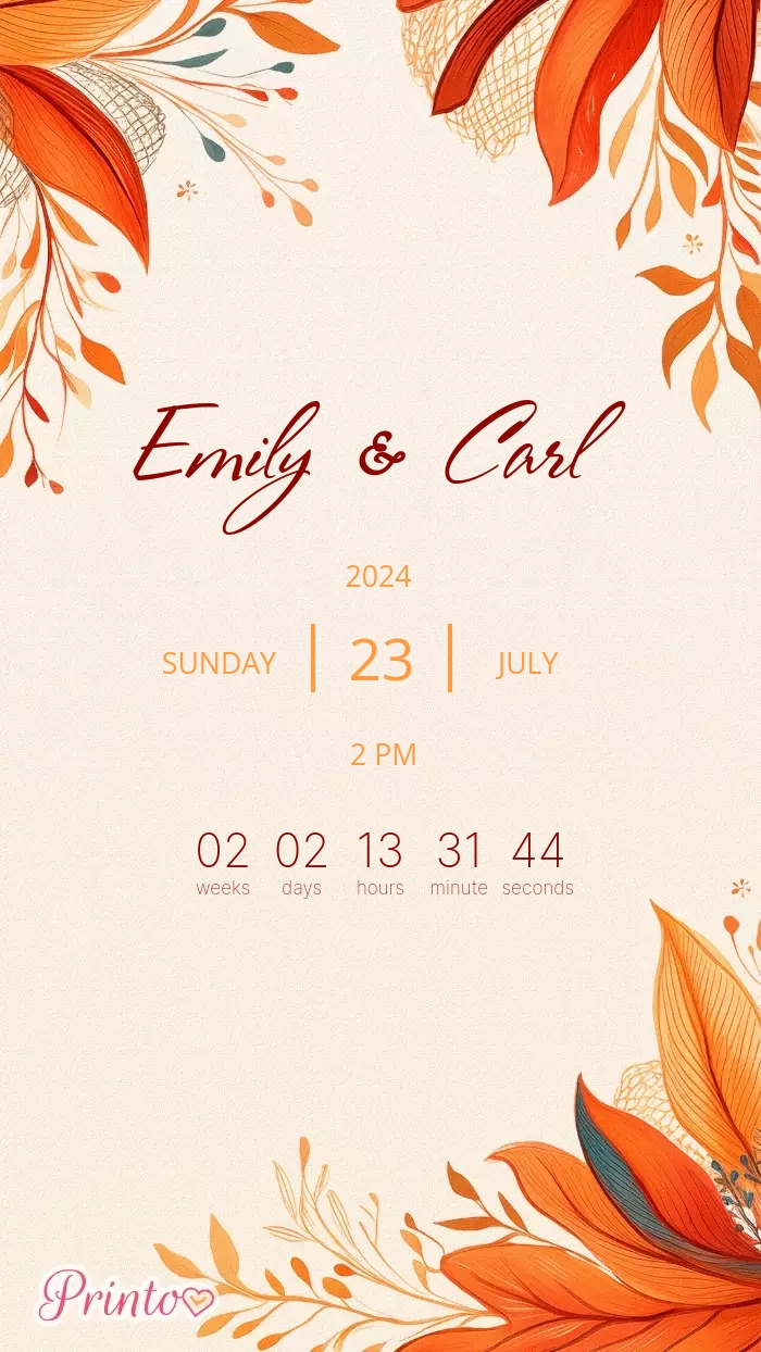 Wedding Invitation - Layout 1