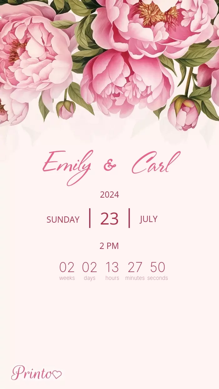 Wedding Invitation - Layout 1