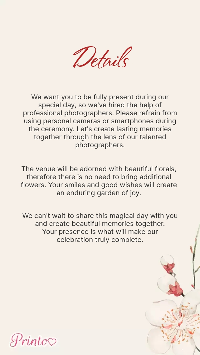 Wedding Information - Layout 1