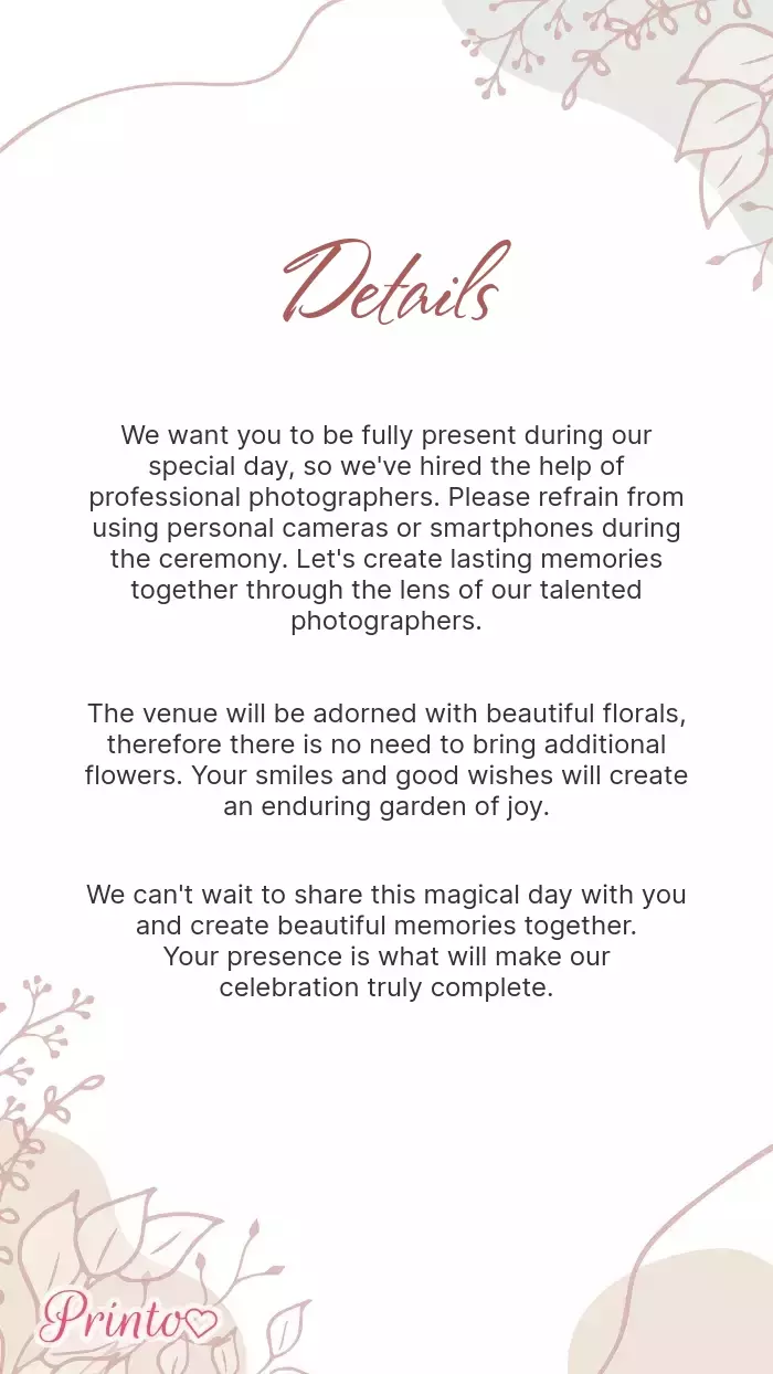 Wedding Information - Layout 1