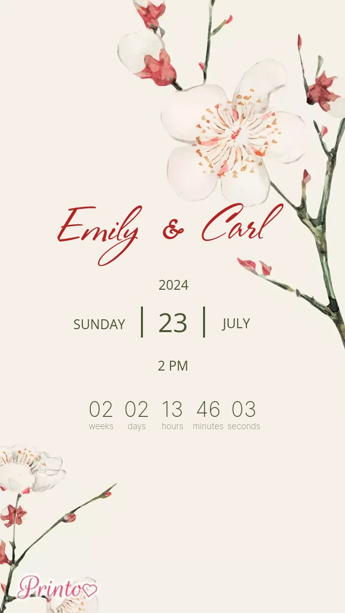 Wedding Invitation - Layout 1